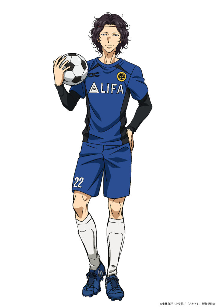 5 membri del cast di Aoashi Soccer
